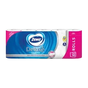 Toal.papir deluxe pure white 3sl Zewa8+2