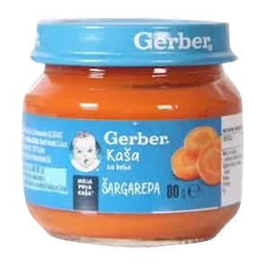 Kasica od sargarepe Gerber 80g