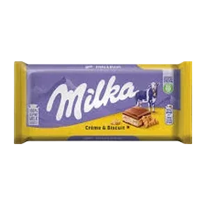 Cokolada cream&biscuit Milka 100g