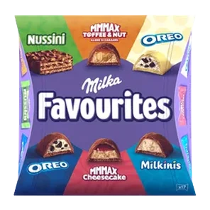 Bombonjera Milka Favourites 95g