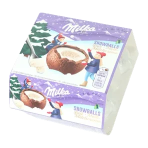 Cokoladne Novogodisnje Kugle Milka112g