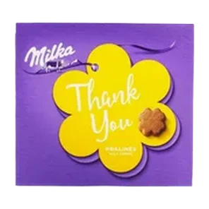 Bombonjera Milka Thank You Milk Creme 110g