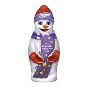 Milka xmass snowman 50g