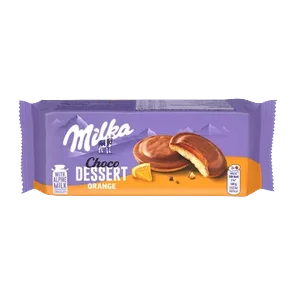 Biskvit Milka choco dessert narandza147g