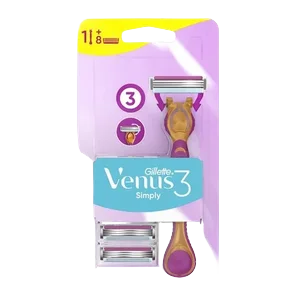 Brijač Ž Simply Venus 3 8 Pcs