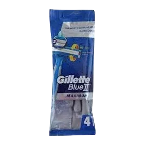Gillette blue 2 max 4 cts