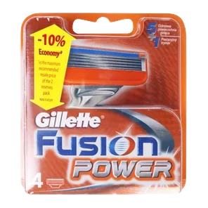 Patrone zileta Fusion Gillette 4crt