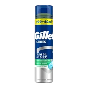 Gel/brijanje Gillette Soothing 200+40ml