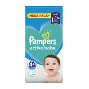 Pelene Pampers 4+ MB (120)