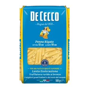 Pasta Penne Rigate 500gr De Cecco