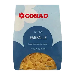 Testenine Conad Farfalleno.265 500g