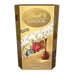Bombonjera cornet mlecna Lindor 337g