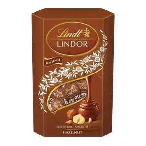 Bombonjera noisette cornet Lindor 200g