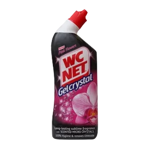 WC Net Cristal Gel Pink Flowers 750ml