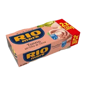 Tunj.u maslinovom ulju Rio Mare 2x160g