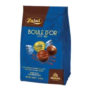 Bombonjera milk and dark gold Zaini 115g