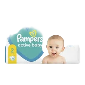 Pampers active baby 2 jpm 76 kom