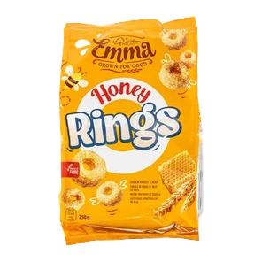 Pahuljice honey rings Emma 250g
