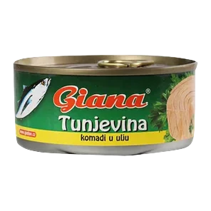Tuna Komadici 170g Giana