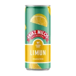 Voda Gazirana Limun 0.33l Can Knjaz Milos