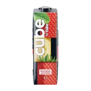 Sok Cube By Tube Banana+jagoda 1.5 L