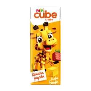 Sok Mini Cube By Tube Banana+jagoda 0.2 L