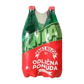 Min.voda gazirana Knjaz Milos 4x1,25l
