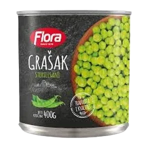 Grašak Sterilisani 400g Flora