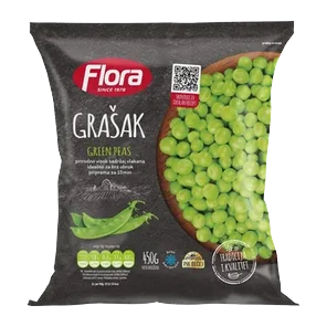 Grašak Smrz 400g Flora