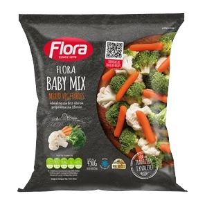 Povrće Meš Baby Mix Smrz 400g Flora