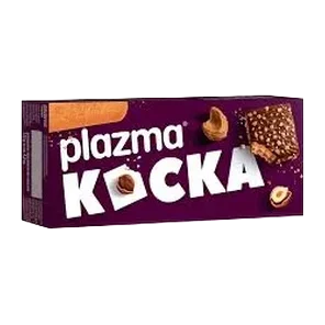 Vafl Preliven Mlecnom Cokoladom Plazma Kocka 135g Bambi