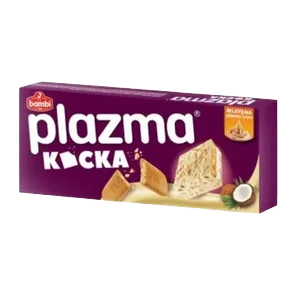 Plazma Kocka Prelivena Belom Cokoladom 130g