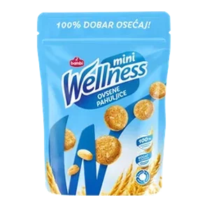 Wellness mini ovsene pahuljice 70g