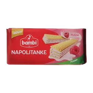Napolitanke Malina Vafel Bambi 185g