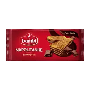 Napolitanka Bambi Mlecna35g