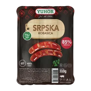Yuhor Srpska kobasica 310g