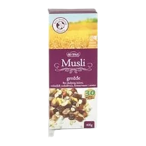 Musli grozdje bez dodatog secera 400g