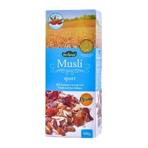 Musli sport bez dodatog secera 400g