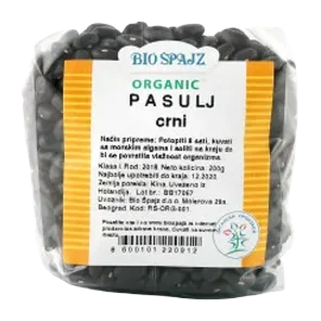 Pasulj Crni Bio 200gr Bio Špajz