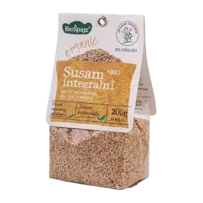 Susam Integralni Bio 200 Gr Bio Špajz