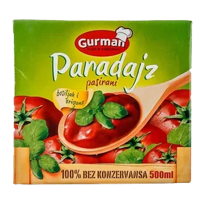 Pasirani Paradajz Gurman Bosiljak&origano 500g Tp
