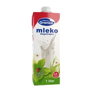 Mleko sterilizovano 2.8% Granice 1L