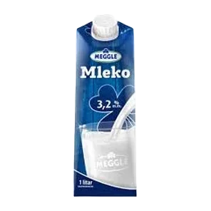 Mleko sterilizov.3.2%mm Meggle cep TP 1l