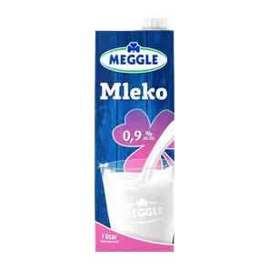 Mleko sterilizov.0.9%mm Meggle cep TP 1l
