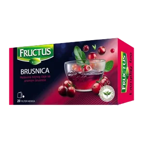 Caj Brusnica 51% brusnice Fructus 44g