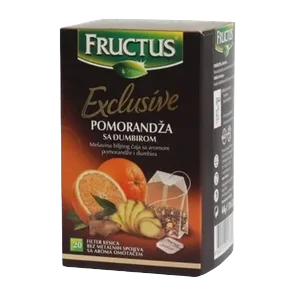Fructus čaj c.narandža đumbir 44g