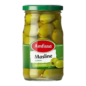 Amfissa masline zelene bez koštice 300 g