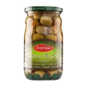 Amfissa Masline Zelene Sa Paprikom 680g
