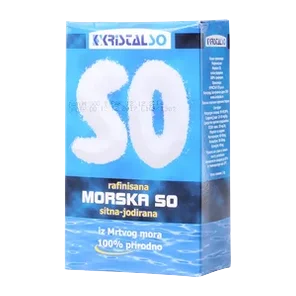 So morska jodirana Kristal So 1kg