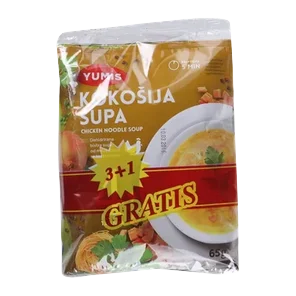 Supe Bistre 65g 3+1 Gratis Yumis
